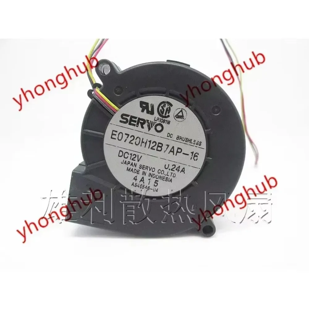 E0720H12B7AP-16 DC 12V 0.24A  Projector Coolling Fan