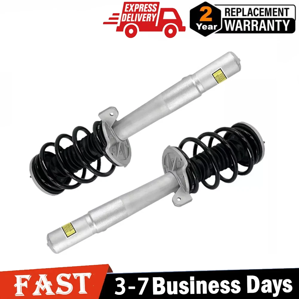 2X For BMW E65 E66 750i 760i 750Li 760Li Front Shock Absorber Struts Assys EDC