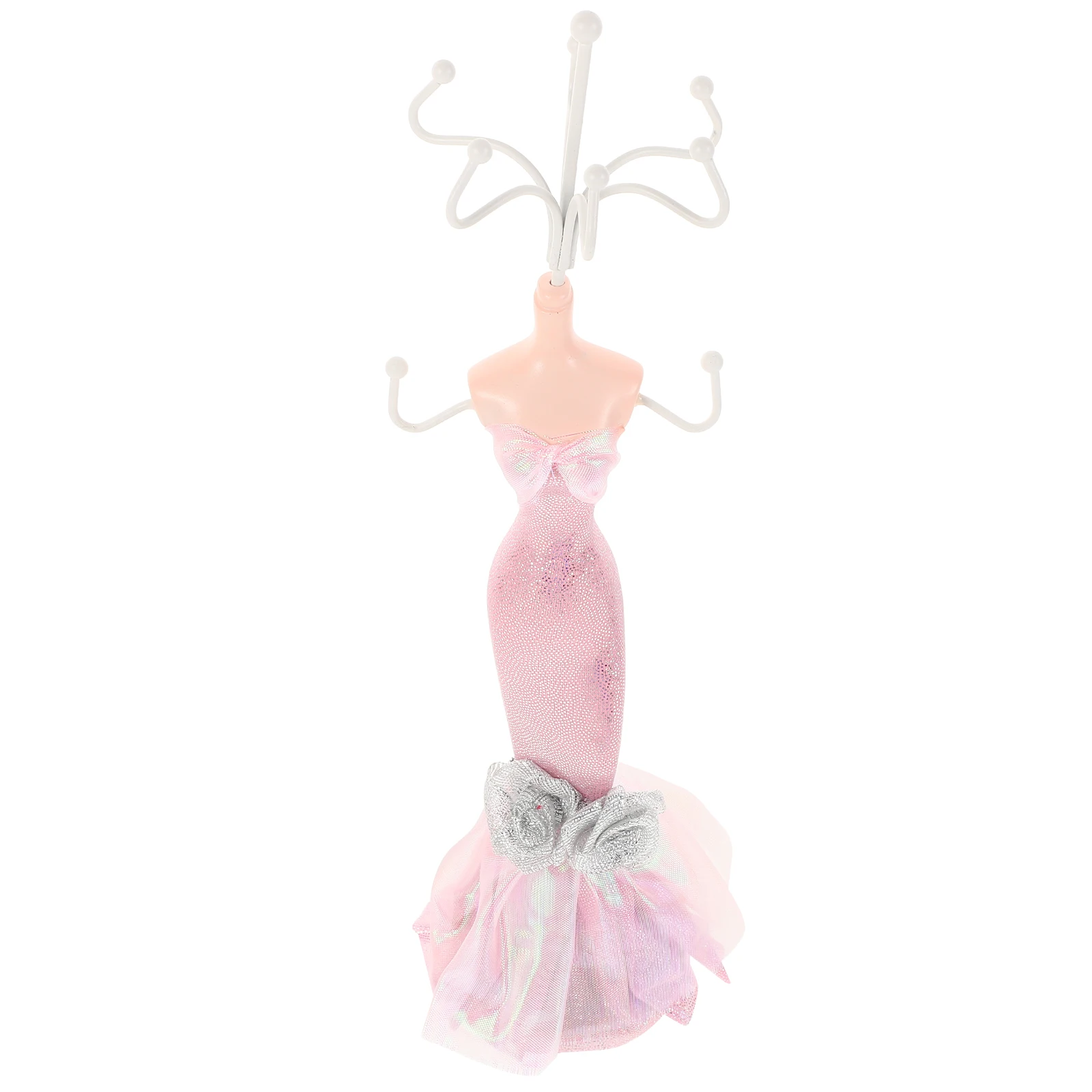 

Princess Mannequin Jewelry St Necklace ganizer European Style Bedroom Dresser Display Rack Chains Accessories Storage Solution