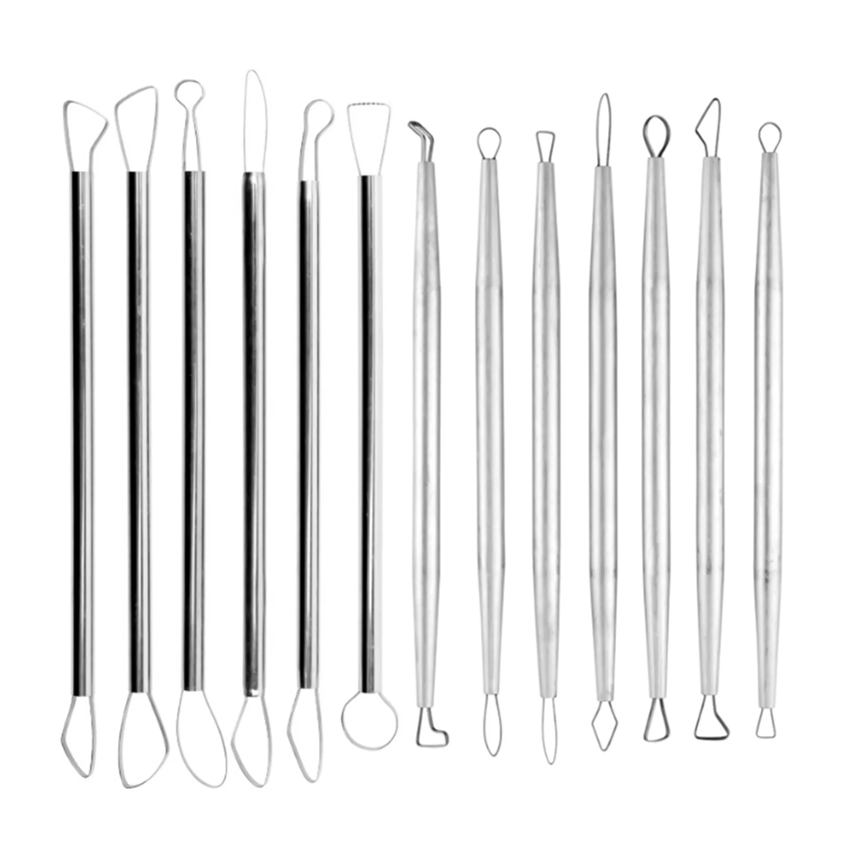 Wire End Loop Clay Tools Polymer Clay Tools Pottery Ceramic Sculpting Tools Carving Ribbon Wire End Loop Clay Tools Set