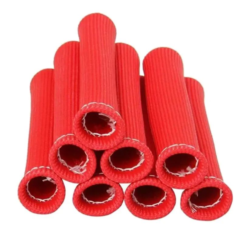 

AT92-Protrctor Ideal For Car Spark Plug Wire Heat Shield Sleeves Spark Plug Wire Boots Protrusion For Car Spark Plug Wire
