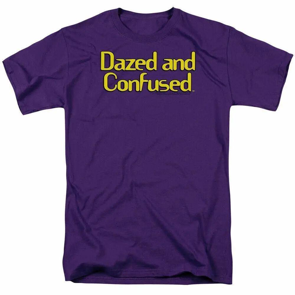 Dazed and Confused Logo T Shirt Licensed Comedy Movie Funny Purple