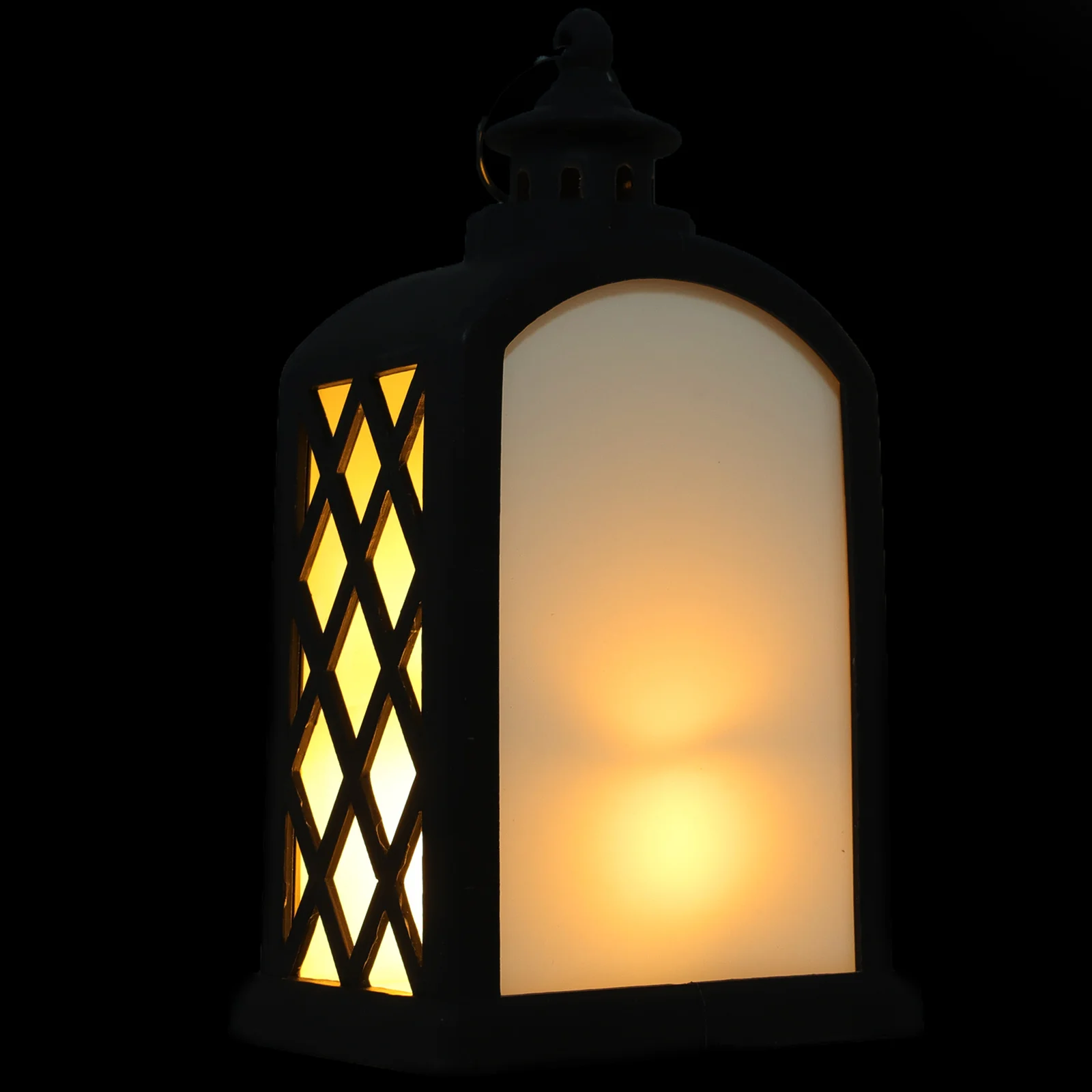 فانوس عيد الميلاد LED ضوء عيد الميلاد شنقا فانوس التسامي نمط دافئ توهج ضوء الليل لقضاء عطلة في الأماكن المغلقة في الهواء الطلق #3