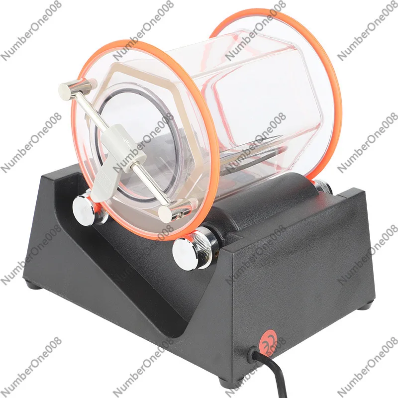 

6808-130 Малый роторный полировальный станок 45 Вт, 5 скоростей, компактный, для ювелирных изделий и металла, с функцией удаления заусенцев, бочкообразный дизайн, с таймером