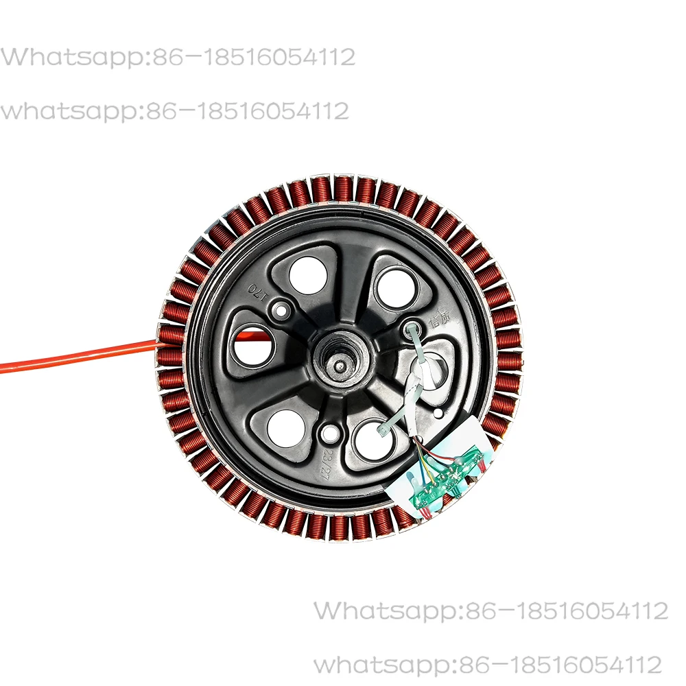 Electric Motorcycle Ebike Parts Wheel Hub Motor Stator Rotor 10 Inch 12 Inch DC Brushless Motor