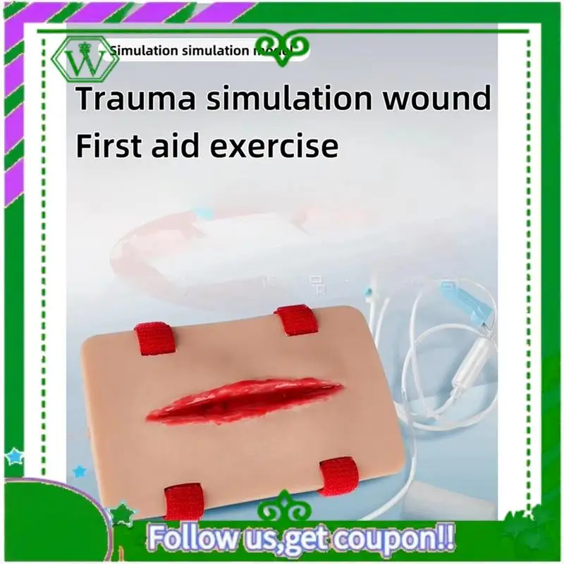 Reliable-First-Aid Practice Manikins Trauma Wound Exercises For Nurse Training & Schools Featuring Hemostasis