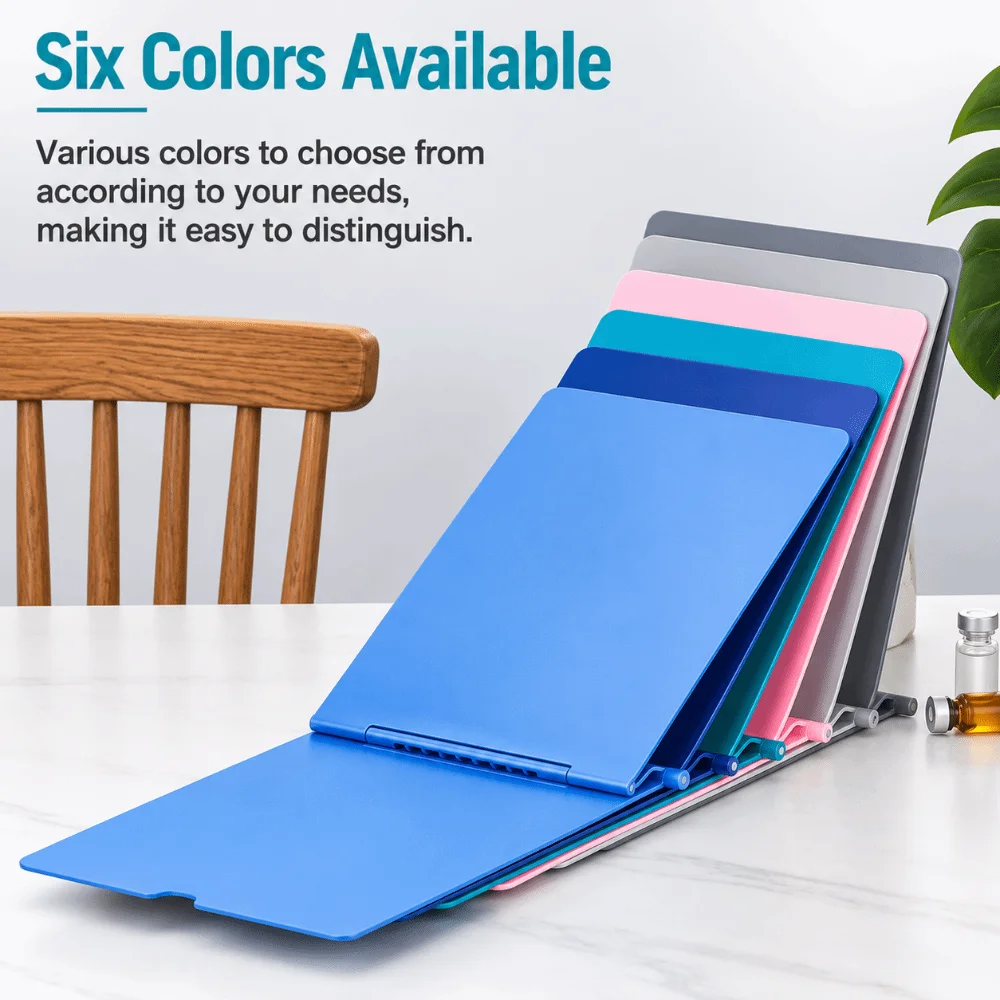 ABS Chart Folder Thickened Shatterproof Hospital Patient Record Clipboard Vertical Stand Clipboard Clinic Nurse Office