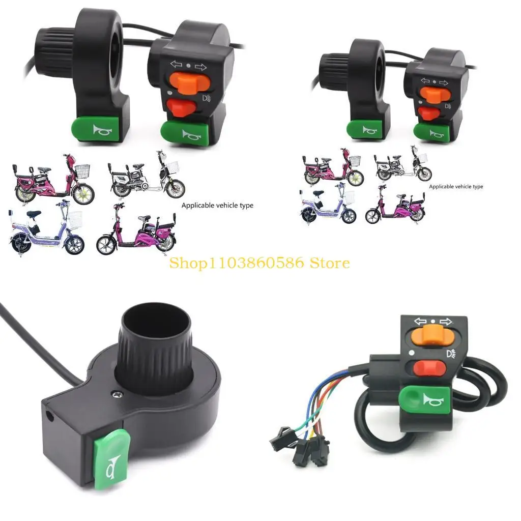 

242A Electric Bike Control Button for CLICK125 150 with Intuitive Design Durability