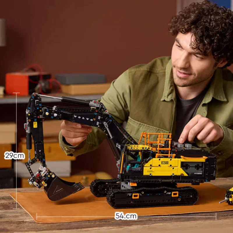 โมเดลตัวต่อบล็อกรถขุดวิศวกรรมเมืองขนาดใหญ่ 2359 ชิ้น ของเล่นประกอบยาก ของขวัญคริสต์มาสและวันเกิดสำหรับเด็ก