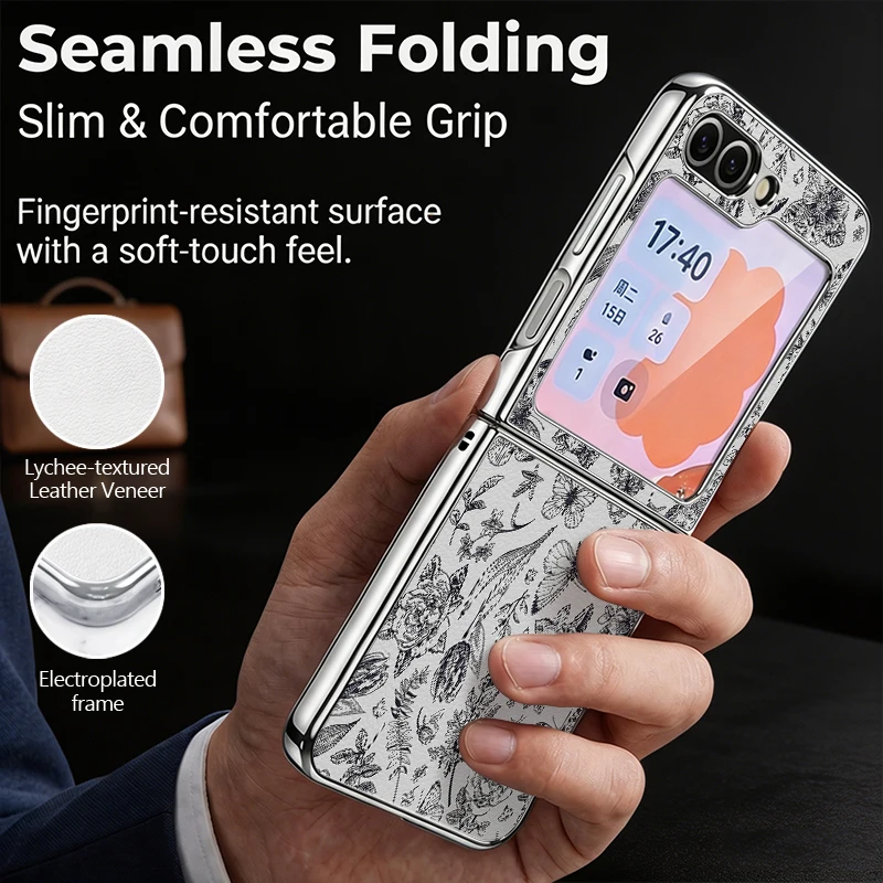 Etui na telefon z motywem kwia – Phone Cases Z Flip 5 recenzja i cena