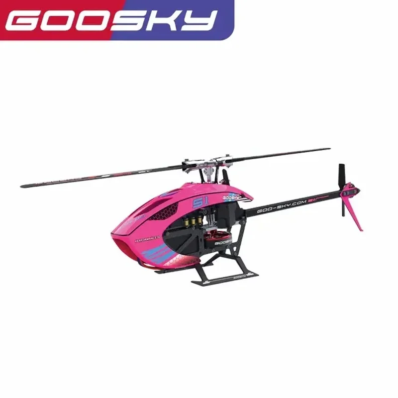 Goo S1 Rc Helicopter 6ch Aircraft Model 3d Remote Control Stunt Double Brushless Motor Direct Drive Adult Boy Toy Gift Box