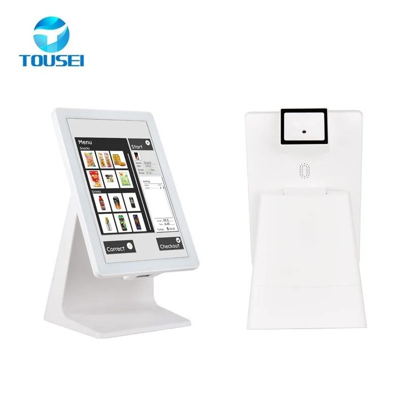 10 Inch Restaurant System Display Stand Touch Screen Pc Merchant Terminal Tablet POS Built In Speaker Pos Payment Machines