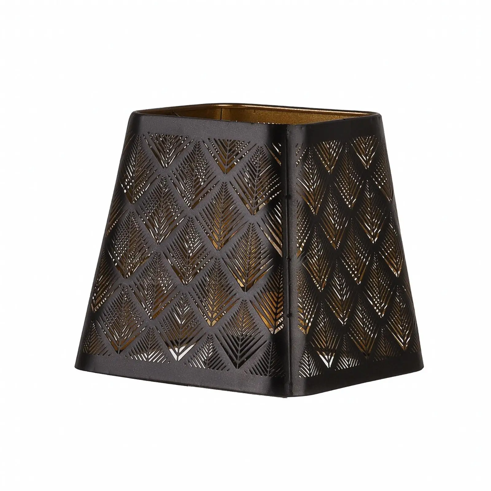 Industrial Metal Light Shade Decorative Lamp Cover Hollow Cutout Design for Standing Floor Lamp Cozy Corner Home Accent