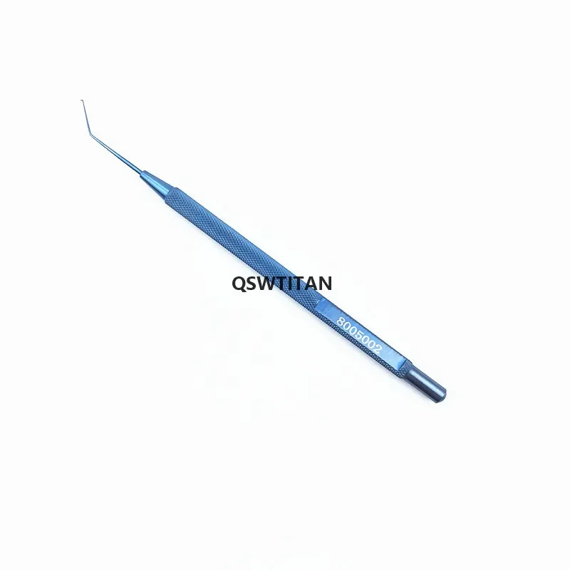 Strumento oftalmico con gancio manipolatore Lester IOL in lega di titanio 1 pz