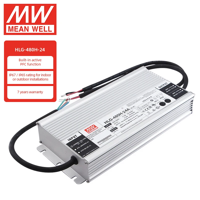 Mean Well HLG-480H-…