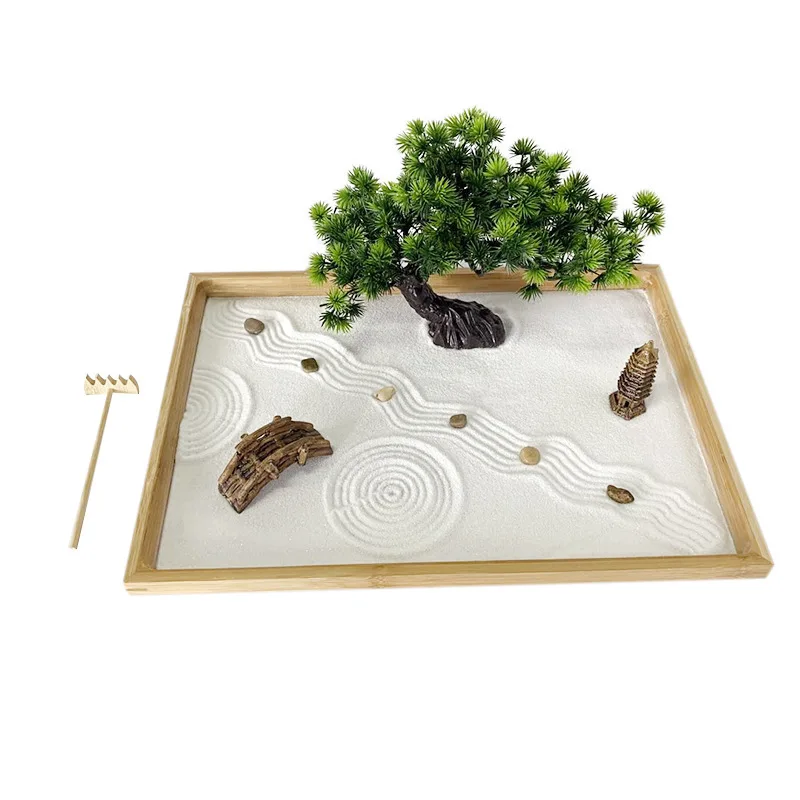 Japanse Zen Garden voor bureau - Bonsai Zen Garden Kit recensie en prijs