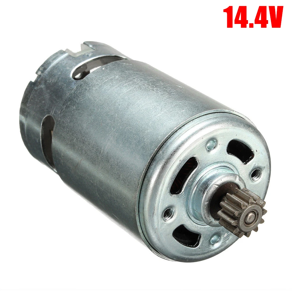 12 Tooth Gear Motor 3mm Shaft 12V 14.4V 18V RS550 Replacement For Cordless Electric Drill Power Tool Accessories