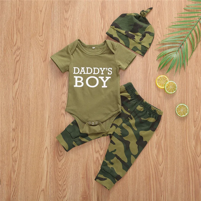 : Baby Camouflage Outfit Set 2