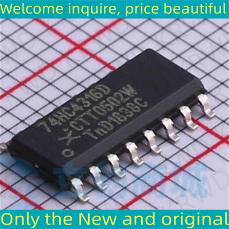 10PCS  74HC4316D  New and Original Chip IC 74HC4316D,653 74HC4316D 74HC4316 SOP-16