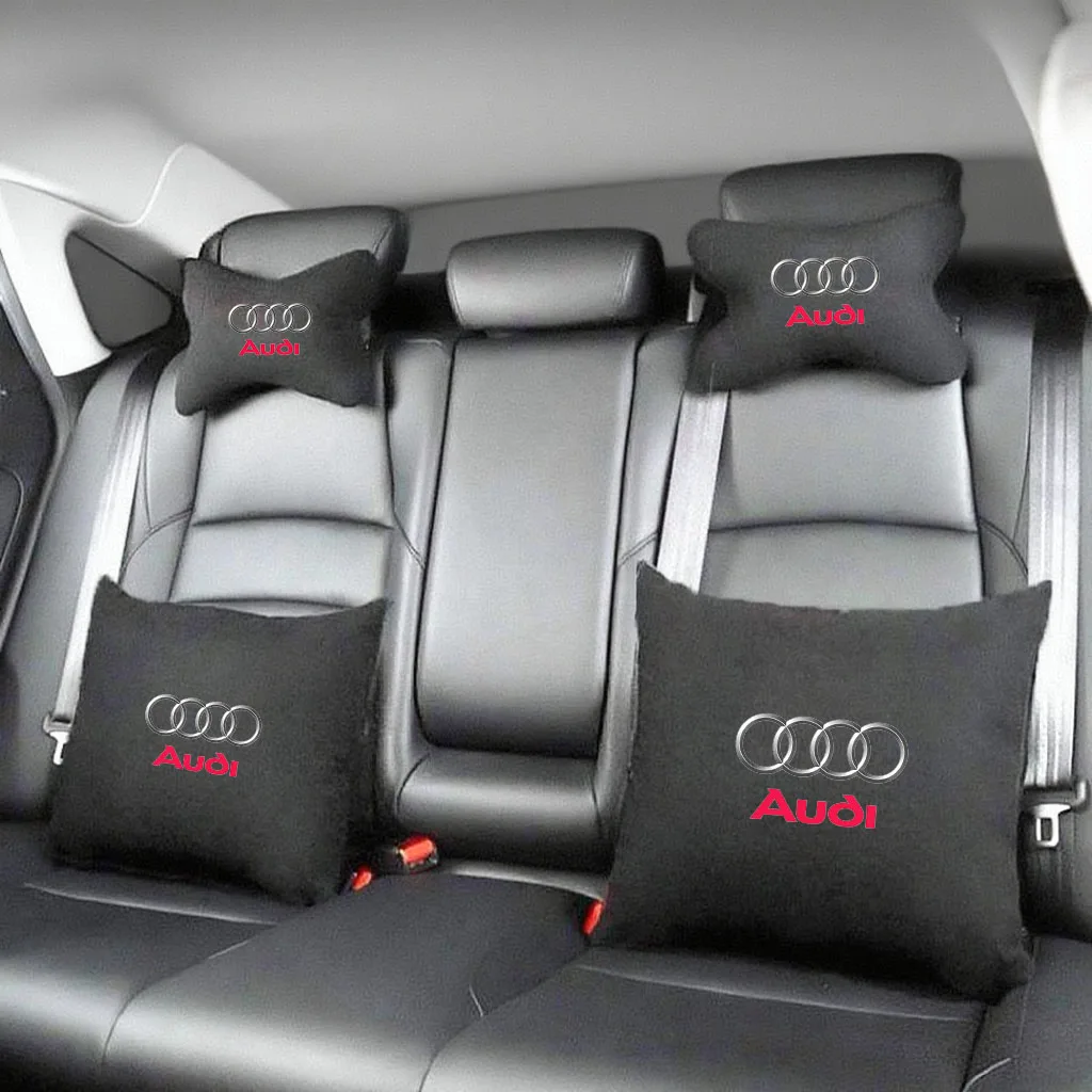 

Soft Artificial Plush Car Headrest Neck Pillow Throw Pillow Backrest for Audi A3 A4 A5 A1 A6 A7 A8 Q3 Q4 Q5 Q6 Q7 Q8 S3 S4 S5 S7