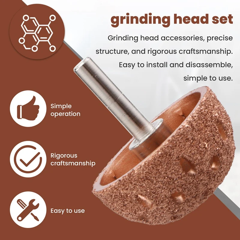 ABPP-Набор для ремонта шин Чаша из вольфрамовой стали Шлифовальный круг Шлифовальная головка шлифовального станка