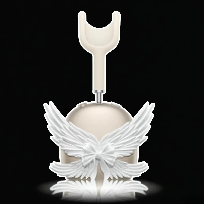 

INLITE Angel Wings Headphones Attachment Accessories Suitable Airpods Max Cover Costom Headphone Case Decoration Shell for Gifts