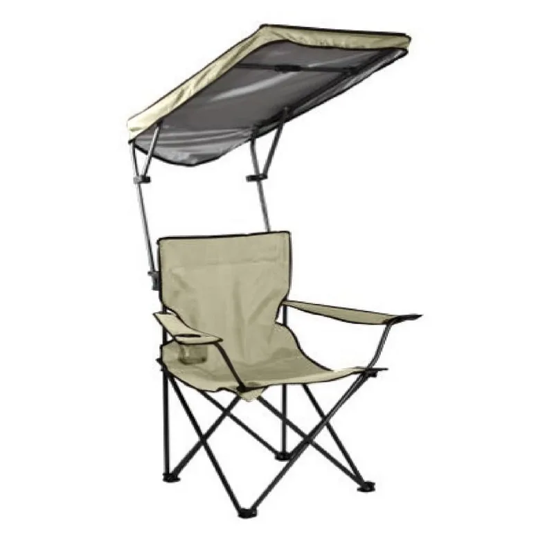 

QuikShade Taupe Canopy Folding Quad Chair