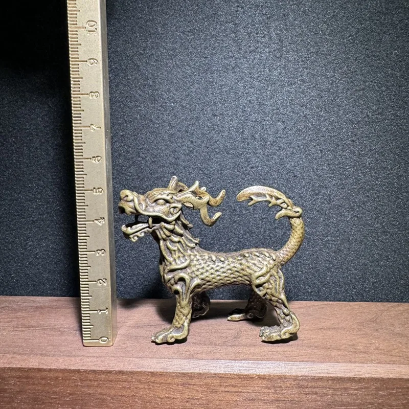 Brass Dragon Nine Sons Full Set Bixi Chi Kiss Pu Laobie Bian Prison Bull Yazi Suanni Chaofeng Small Ornaments