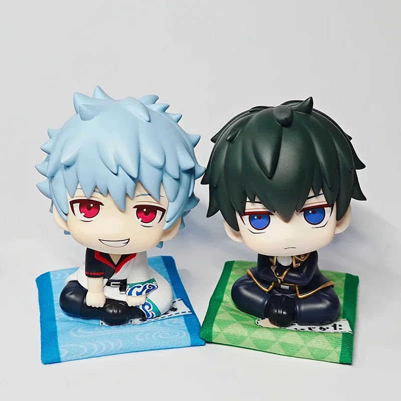 

100%Megahouse Mh Look Up Gintama 11cm Hijikata Toshirou Sakata Gintoki Figures Desktop Ornament Collection Model Toy Gifts