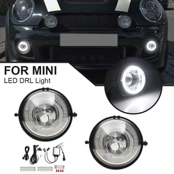 For Mini Cooper R56 Coupe R57 Convertible R55 Clubman R58 R59 Roadster R60 Countryman R61 Paceman LED DRL Daytime Running Light