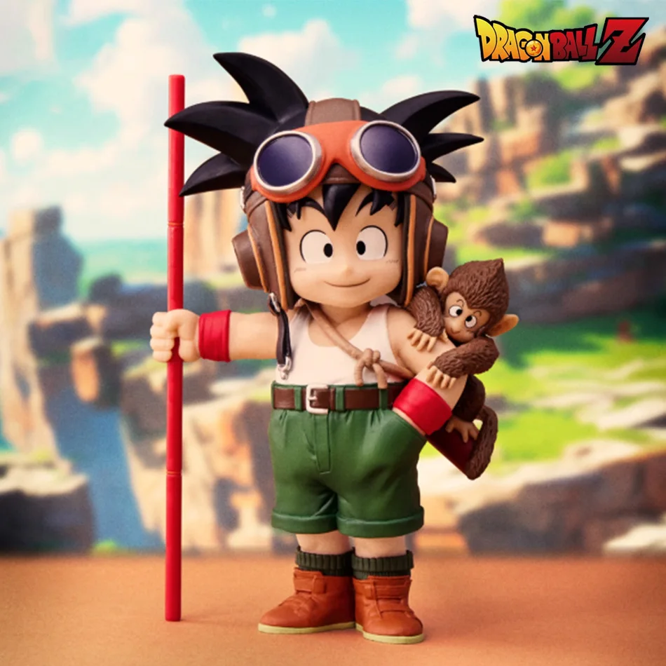 새로운 16cm 애니메이션 손오공 피규어, 원숭이 아이 손오공 액션 피규어 PVC 스태츄 컬렉션 모델 장난감 선물