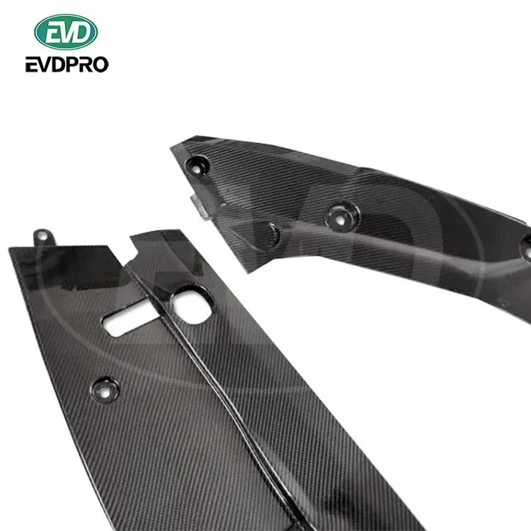 لوحات محرك ألياف الكربون C STYLE (3 قطع) لـ 2008-2021 NISSAN GTR R35 #5