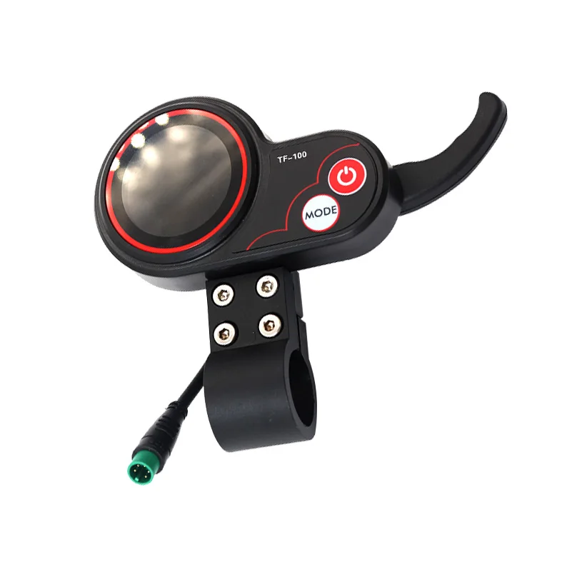 TF‑100 SEALUP Instrument Display Panel With USB Charging 5/6 Pin Communication Speedometer For KUGOOM4 Electric Scooter