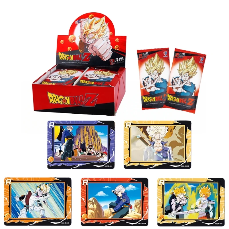 

Официальные подлинные карты Dragon Ball серии аниме Goku Gohan Vegeta Frieza, коллекция периферийных устройств, игрушечные карты, праздничные подарки