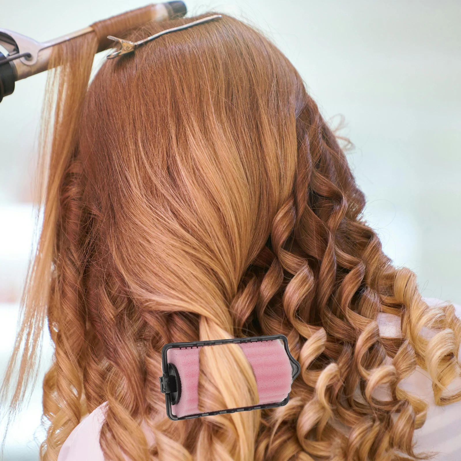 

8 Pcs Curlers 3 Self Holding Hair Roller 5cm Soft Foam Rollers Self Holding Sponge Perm Curlers for Volume Sleep Styling Waves