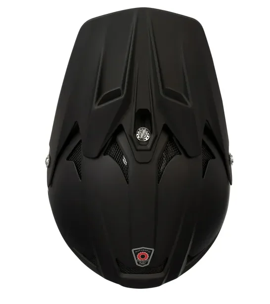 

Full Face Multi-Sport Helmet for Kids – Black/Red, Age 8+, Adjustable Fit,