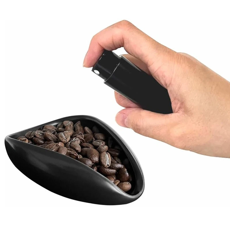 Coffee Bean Display Tray Coffee Bean Weighing Tray Ceramic Bean Tray Powder Collector