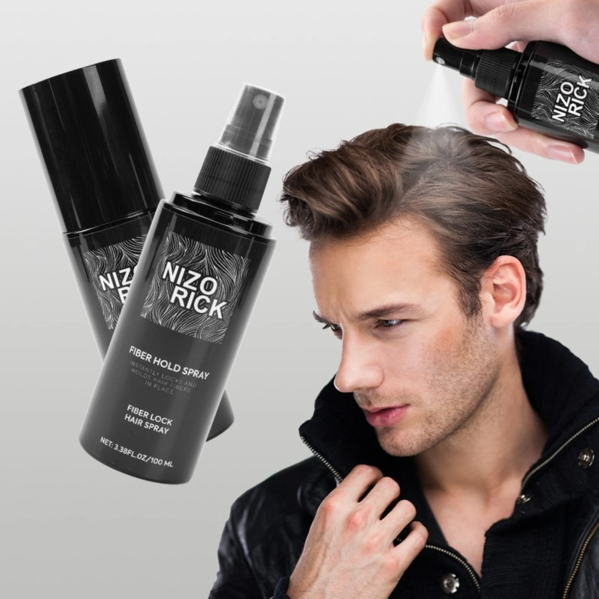 100ml Hair styling spray lasting styling moisturizing and anti messy spray Haircare