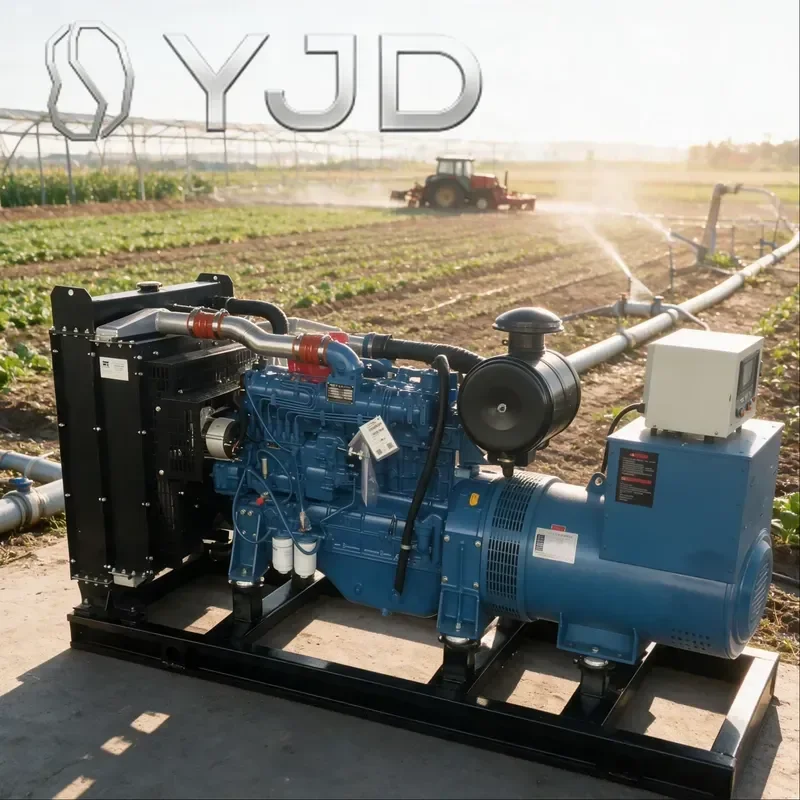 YJD 150kW Industrial Open Frame Diesel Generator Set 230V 400V 50Hz 1500RPM Three Phase Genset for Factory Use