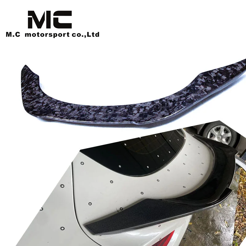 For MC High quality Carbon Wing New forged Carbon V Type Car Rear Trunk Spoiler For Toyota Supra A90 2019+