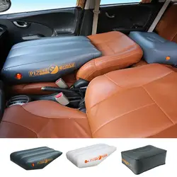 Car Front Slope Pad Front Seat Inflatable Mattress auto Rear Seat Gap Inflated Stool Foot Cushion For Car Self-driving Travel