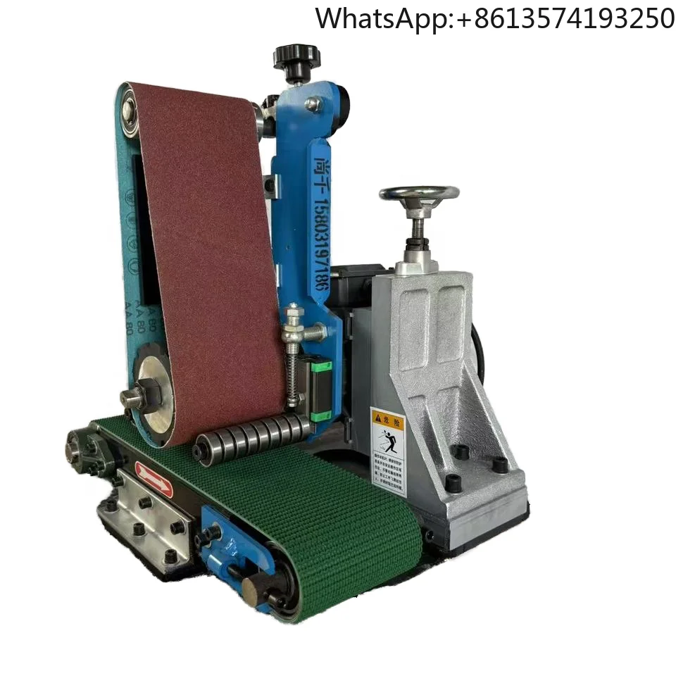 

150mm Fully Automatic Dual-Head Small Flat Plate Polishing Machine Engine Gearbox Stainless Steel Wire Drawing Metal Rust Burr