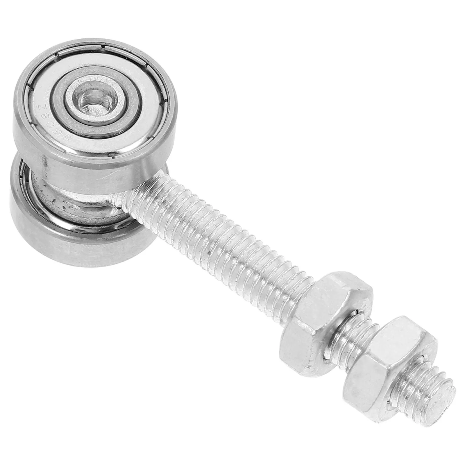 

Double Bearing Groove Sliding Door Pulley Detachable Stainless Steel Track Rail Fixed Roller for Sliding Doors Cable Cars Heavy