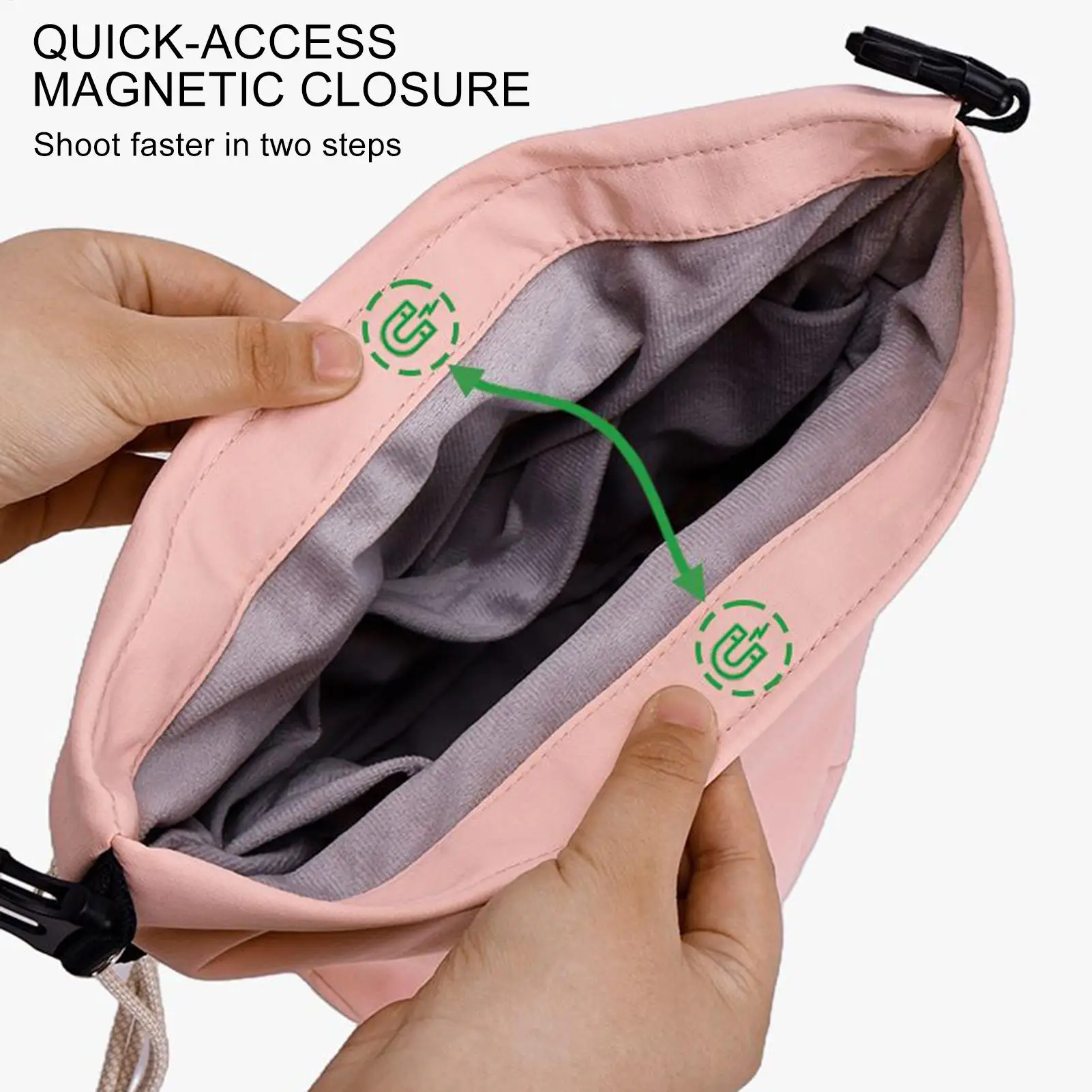 Wodoodporny pokrowiec na aparat, torba na aparat DSLR, nerka dla mężczyzn, kobiet, studentów, fotografów, do noszenia na co dzień, na podróże i wyjazdy na zewnątrz.