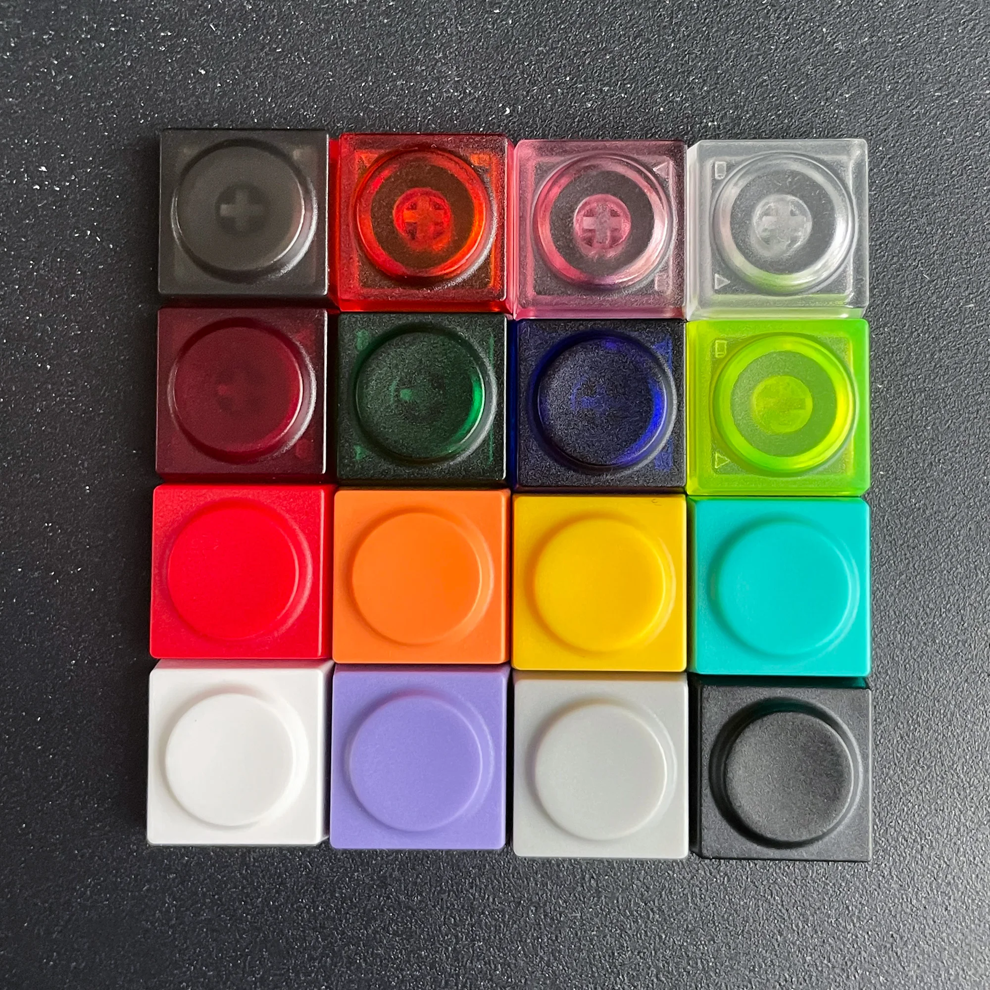 DOYS Keycap Set,1U PBT/PC Colorful Custom Keycaps for Cherry Gateron MX Switches Mechanical Gaming Keyboards