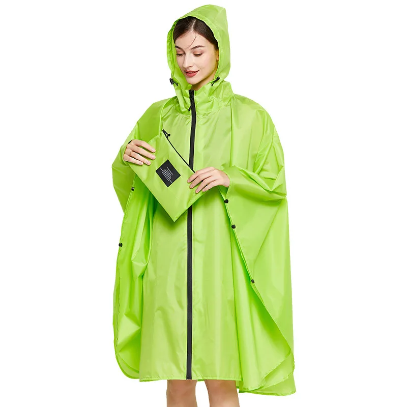 Fashion Big Size Women Colorful Raincoat Leopard Lightweight Rain Coat Poncho Ladies Waterproof Cloak Adults Floral Rainwear