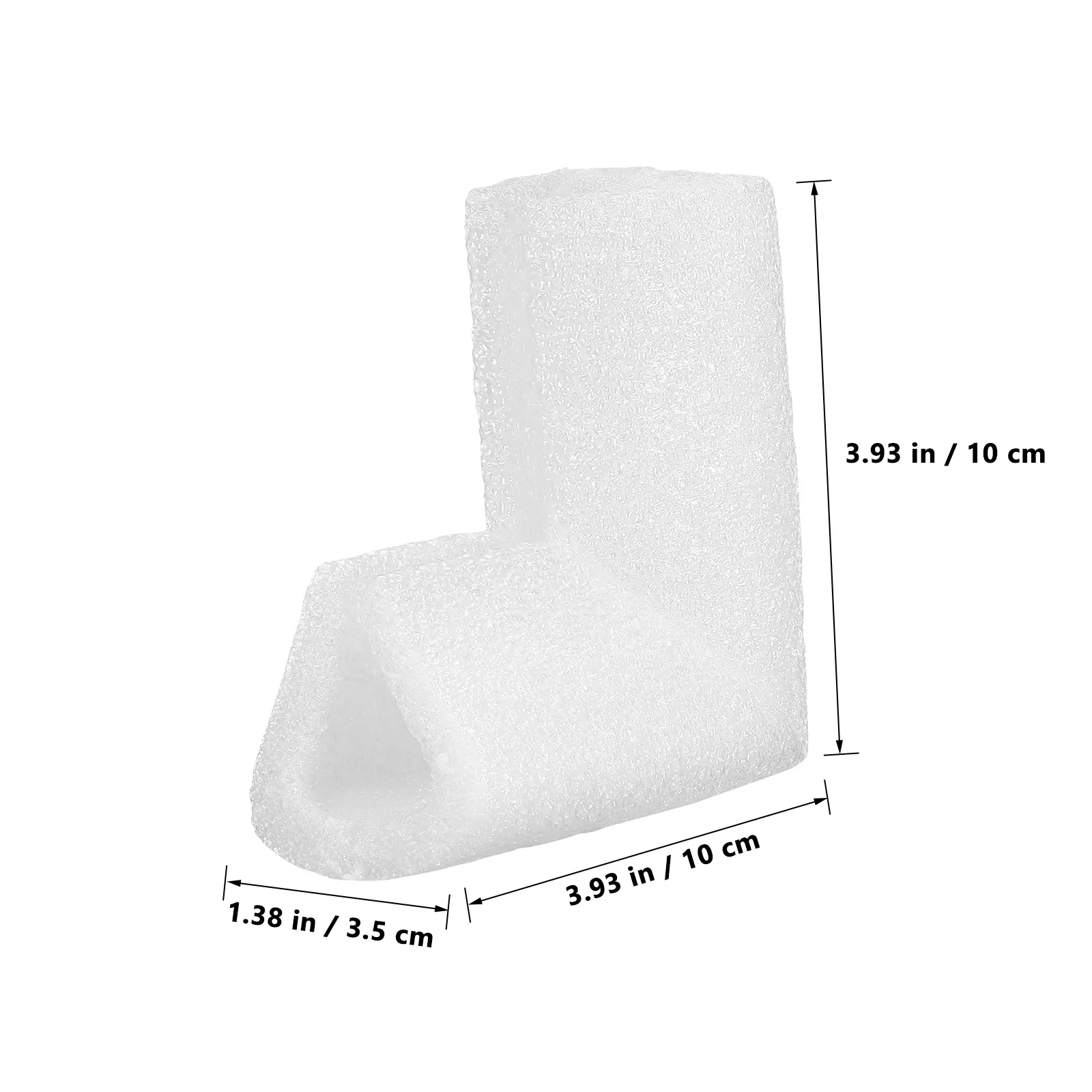24Pcs L-Shaped Epe Corner Protectors Cushioning Shockproof Packaging Corner Guard Shipping Box Protector Triangle Edge Guard