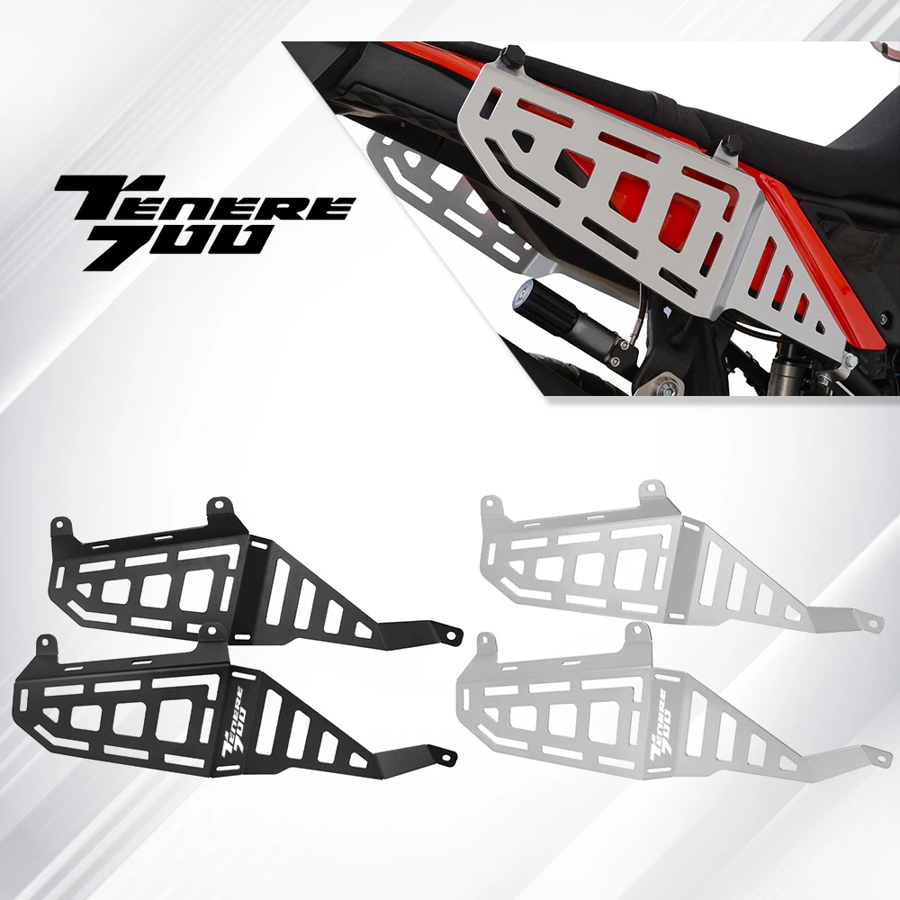 

Luggage Rack Side Pocket Brackets For Yamaha Tenere 700 2019 - 2025 Side Bag Bracket Side Luggage Carrier Mount Holder Tenere700