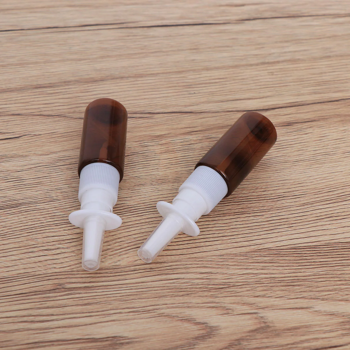 10 Pcs Brown Spray Bottle Cleaner Small Essential Oil Nasal Saline Solution for Nose