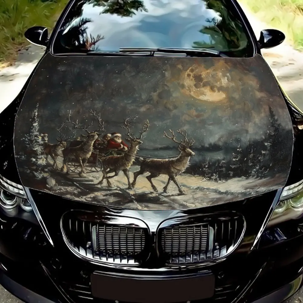 Make your car the envy of the neighborhood with Santa Claus graphics.